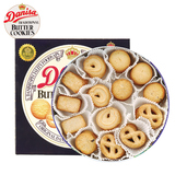 淘滋源推荐 Danisa皇冠丹麦曲奇饼干681g 蓝罐铁盒印尼进口零食品
