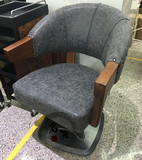 厂家直销高档美发椅子 剪发椅子 理发椅子 实木美发椅 新款升降椅