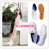 韩国代购Keds可爱的她krystal郑秀晶同款厚底帆布鞋WF49946