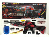 CF英雄武器黑骑士电动连发水弹枪软弹儿童玩具枪可发射子弹狙击枪