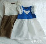 外贸原单 日本 宫廷范儿 纯棉 女童 连衣裙 95-140