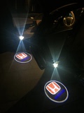 本田第八代九代雅阁改装专用LED迎宾灯镭射灯车标灯车门灯警示灯