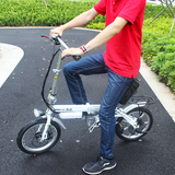 16寸代驾电动自行车36V48V锂电池成人双人标准型折叠式助力单车