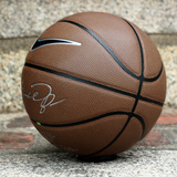 Nike耐克篮球 耐克正品高级牛皮真皮篮球 乔丹签名真皮室内外包邮