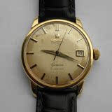 现货二手正品，瑞士欧米茄OMEGA18K全自动古董手表