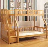 儿童实木上下双层床子母床成人床榉木高低床全实木儿童家具