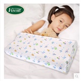 ventry泰国正品儿童乳胶枕头全棉卡通学生枕小孩宝宝枕头枕芯加长