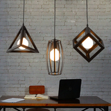 现代简约创意个性灯饰工业风吊灯铁艺客厅灯吧台灯具三头餐厅吊灯