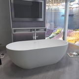 人造石浴缸浴盆家用普通浴缸欧式独立浴缸简约个性浴缸