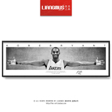 篮球明星名人科比之翼Kobe纪念海报男朋友生日礼物书房装饰画012
