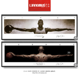 空中飞人乔丹之翼纪念海报NBA篮球明星男朋友生日礼物挂画装饰画1