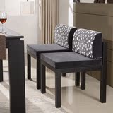 非同餐桌椅 简约现代时尚椅子 可拆洗布艺带扶手餐椅子 特价CY001
