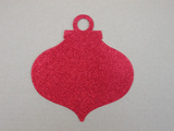 EVA泡沫墙贴 亮粉红色圣诞球  圣诞节幼儿园环境装饰 场地布置
