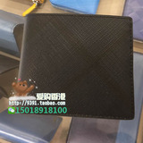 BURBERRY 烟熏格纹折叠式钱包 39961911 香港专柜正品代购