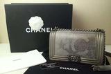 【诗诗奢侈品】正品Chanel二手全新 限量水钻星星大象灰LEBOY女包