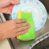 不沾油抹布洗碗布擦车巾吸水不掉毛加厚洗碗巾超细竹纤维洗车毛巾