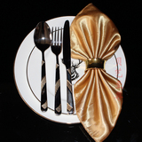 欧式美式现代创意鹿头陶瓷西餐盘牛排盘子餐碟刀叉勺餐具套装包邮
