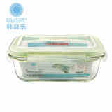 韩国进口innerlock韩庭乐耐热玻璃乐扣保鲜盒微波炉饭盒烤箱饭盒