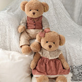 限时包邮一月！结婚情侣泰迪熊 穿衣情侣对熊 结婚礼物压床娃娃