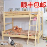 儿童床高低床上下床子母床实木两层成人儿童双层床女孩公主上下铺