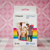 Polaroid/宝丽来Z340数码拍立得相纸 zink 3x4 打印相纸 原装30张