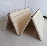 实木硬板床垫折叠床板单双人1.5米1.8米简易床架榻榻米排骨架定制