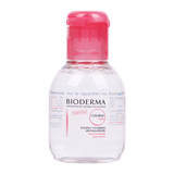 法国Bioderma/贝德玛舒妍卸妆水100ml 粉水脸部卸妆小瓶