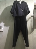 2016新款春装女式上衣T恤铅笔裤时尚两件套套装499蕙锦轩16H-A075