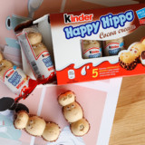 进口巧克力健达Kinder Happy Hippo cacao开心河马巧克力5条 1023