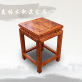 红木中式古典餐桌凳实木梳妆凳换鞋凳花梨木四方凳电脑书桌茶桌凳