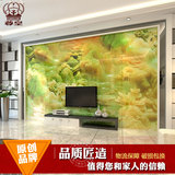 瓷砖背景墙 大理石3d壁画中式现代影视墙砖 客厅电视背景墙 山水