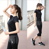 韩国新款瑜伽服套装夏季专业显瘦健身服女健身房瑜珈服运动跑步服