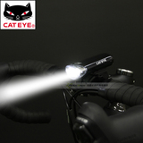 CATEYE猫眼山地车前灯 自行车手电筒 骑行灯尾灯配件 闪光320小时