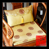 仿古红实木沙发坐垫腰枕中式椅垫海绵加厚棕垫座椅垫定做靠垫套装
