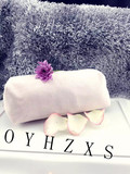 Givenchy/纪梵希 专柜赠品 化妆包 粉色 帆布 白色星星拉链