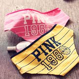 5条包邮 pink黄色粉色条纹性感全棉可爱纯棉女士内裤少女低腰内裤