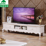 欧式电视柜实木雕花 欧式大理石台面电视柜 客厅储物柜 地柜特价