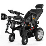 威之群1023-31多功能老年人残疾人电动轮椅车可全躺抬腿1031