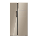 Bosch/博世KAN93S65TI金色对开门带吧台冰箱