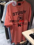 羽娜日本代购 stussy 夏季新款字母宽松T恤上衣