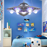 创意飞碟灯led儿童房灯现代简约男孩房间灯饰卡通个性卧室吊灯具