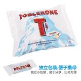 瑞士原产 香港商家代购 TOBLERONE瑞士三角迷你白巧克力 200g