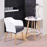 实木沙发椅创意设计师客厅组合现代简约美式餐椅