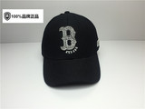 MLB专柜正品代购波士顿红瓦队弯沿平沿男女棒球帽 15RS1UCD00400