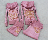 童装女小童春装新款2016儿童天鹅绒套装休闲运动两件套韩版中大童