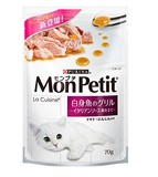 现货 日本Monpetit猫咪妙鲜包 法国至尊厨房 意大利酱汁烤白身鱼