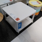 宜家代购IKEA新贝脚轮边桌,茶几小方桌木桌客厅卧室餐桌咖啡桌