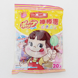 125g日本FUJIYA不二家棒棒糖水果味清爽型儿童糖果零食6包包邮