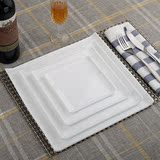 陶瓷盘子 日式 寿司盘 陶瓷 西餐盘餐具 创意刺身蛋糕盘 正方盘