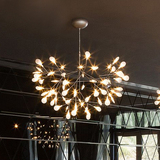 moooi萤火虫叶子树枝吊灯北欧客厅卧室餐厅设计师led后现代吊灯